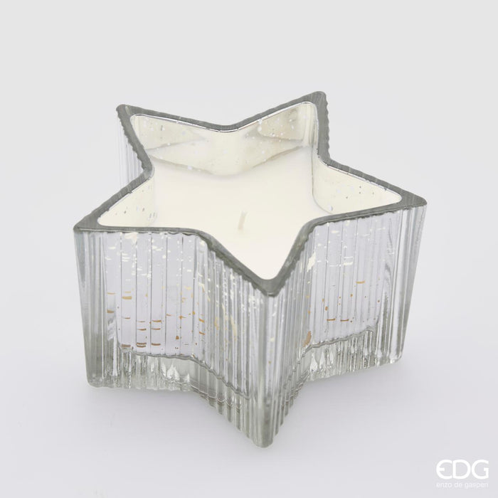 EDG Enzo De Gasperi Candela Stella Bianca H8 cm