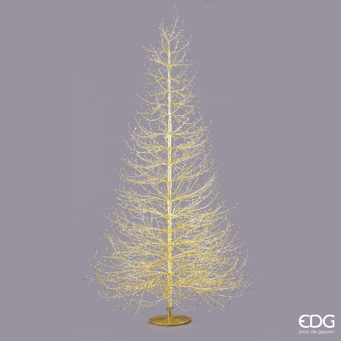 Albero Led Faggio Rich Imperiale 4060 microled H240 Oro - EDG