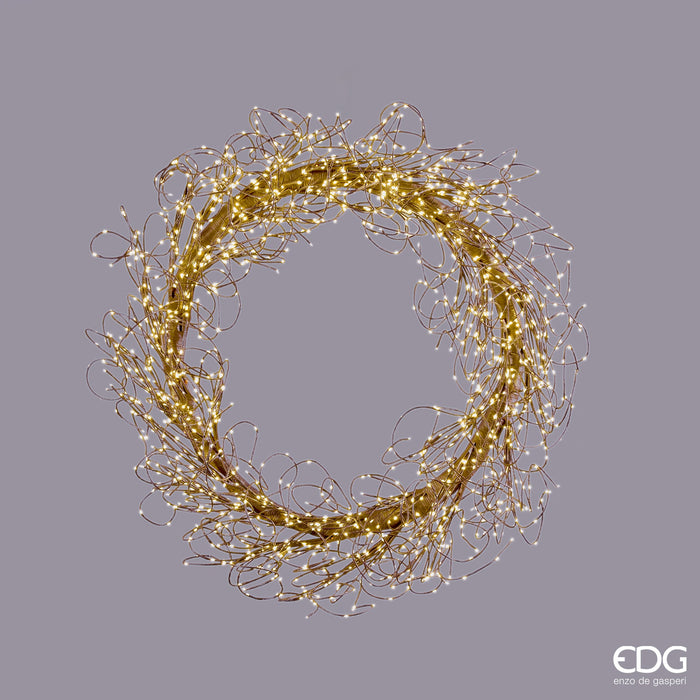EDG Enzo De Gasperi Corona Led Lumiere 1800 Microled D75 cm