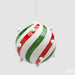 EDG Enzo De Gasperi Pallina di Natale Swirl D12 cm