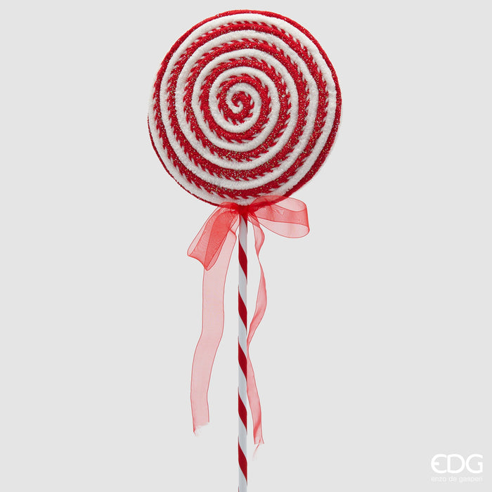 EDG Enzo De Gasperi Addobbo Lollypop natalizio H60 cm
