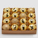 EDG Enzo De Gasperi Set 16 Palle di Natale Mirrormix Oro D6 cm