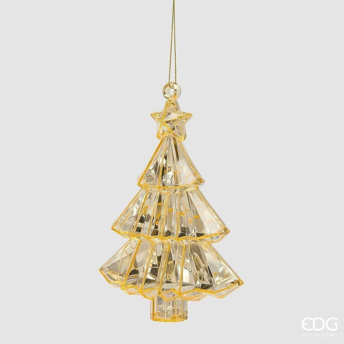 Decoro albero Diamante Pino h17 L13 L6 C6