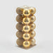 EDG Enzo De Gasperi Palline di Natale Poly Mix Box 20 pz D4 cm Oro lucido