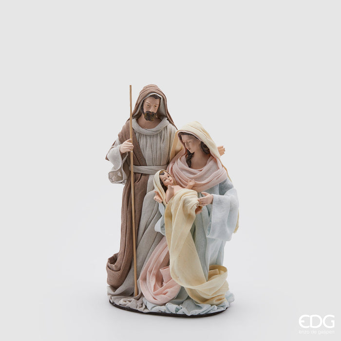 EDG Enzo De Gasperi Natività Lord Con Base H28 cm Multicolor