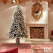 EDG Enzo de Gasperi Albero di Natale Pino Merano innevato 180 cm con 550 luci led