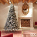EDG Enzo de Gasperi Albero di Natale Pino Merano innevato 240 cm con 950 luci led