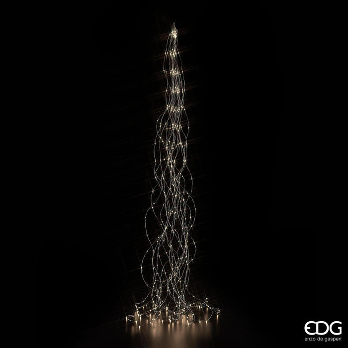EDG Enzo De Gasperi Cascata di Microled 600 punti Luce 3 metri