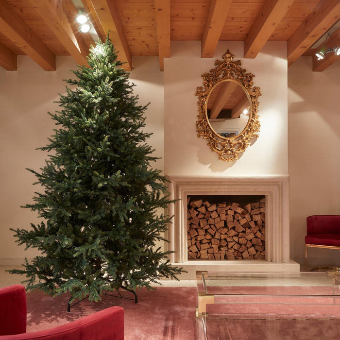 EDG Enzo de Gasperi Albero di Natale Pino Luxury 270 cm Natural senza led
