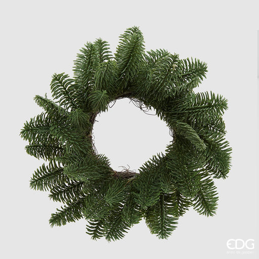 EDG Enzo De Gasperi Ghirlanda Natalizia Pino West D29cm