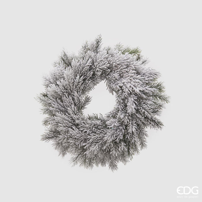 EDG Enzo De Gasperi Corona Pino West Innevata D46 cm