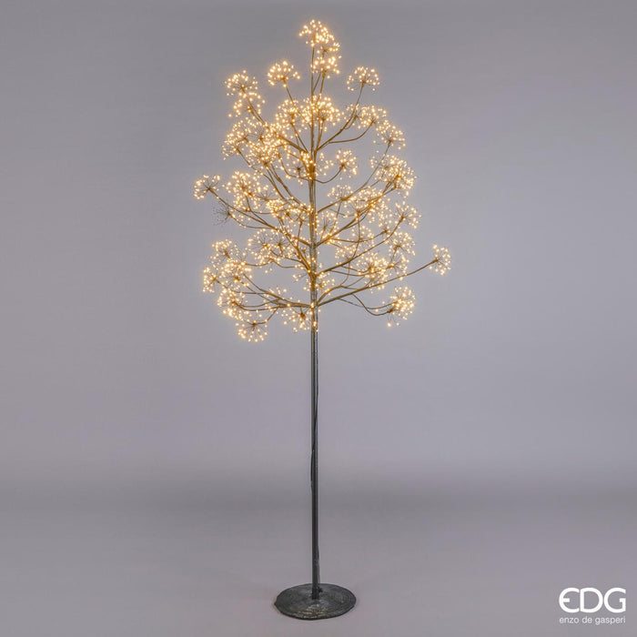 Faggio ciuffi con base 2016 mini led H210 cm - Albero di Natale - EDG