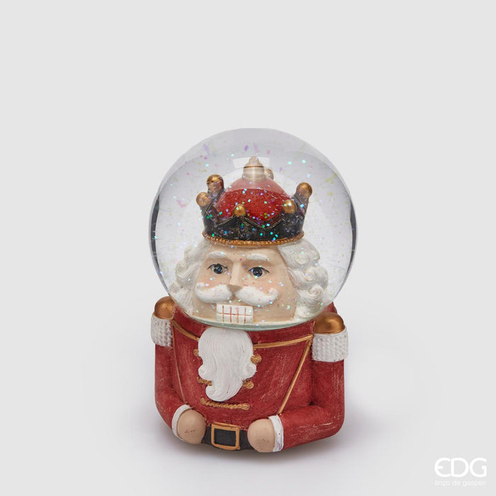 EDG Enzo De Gasperi Sfera Acqua Carillon Soldatino H14 D10 cm