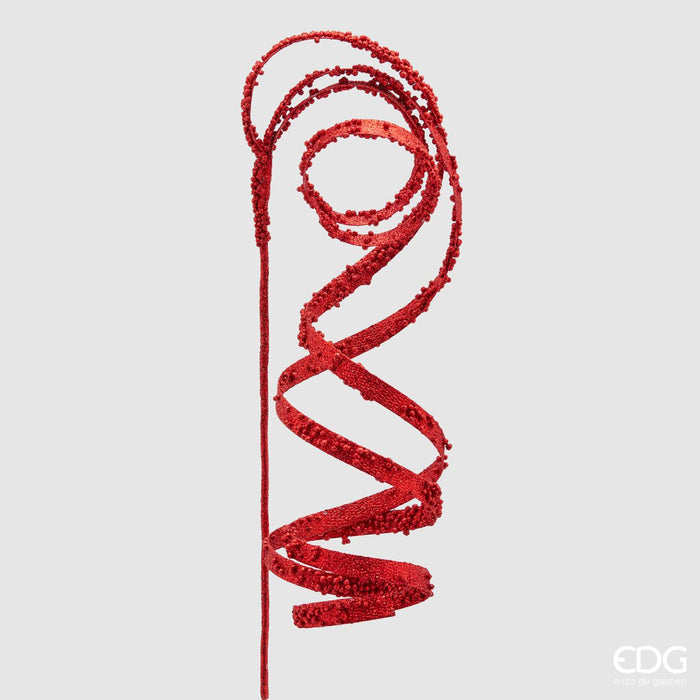 EDG Enzo De Gasperi Filante Glitter H120 Rosso