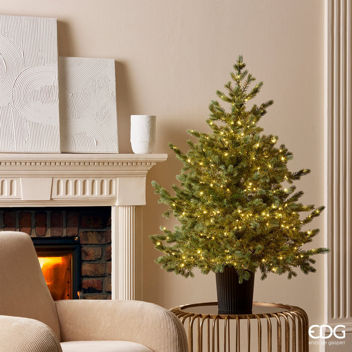 EDG Enzo De Gasperi Pino Argentato con 480 Led H120 cm