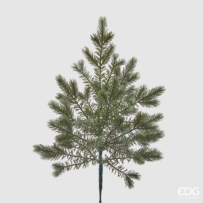 EDG Enzo De Gasperi Ramo di Pino Argentato H51 cm