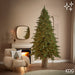 EDG Enzo de Gasperi Albero di Natale Total PE Pino Imperial New H240 cm 5300 Mini Led