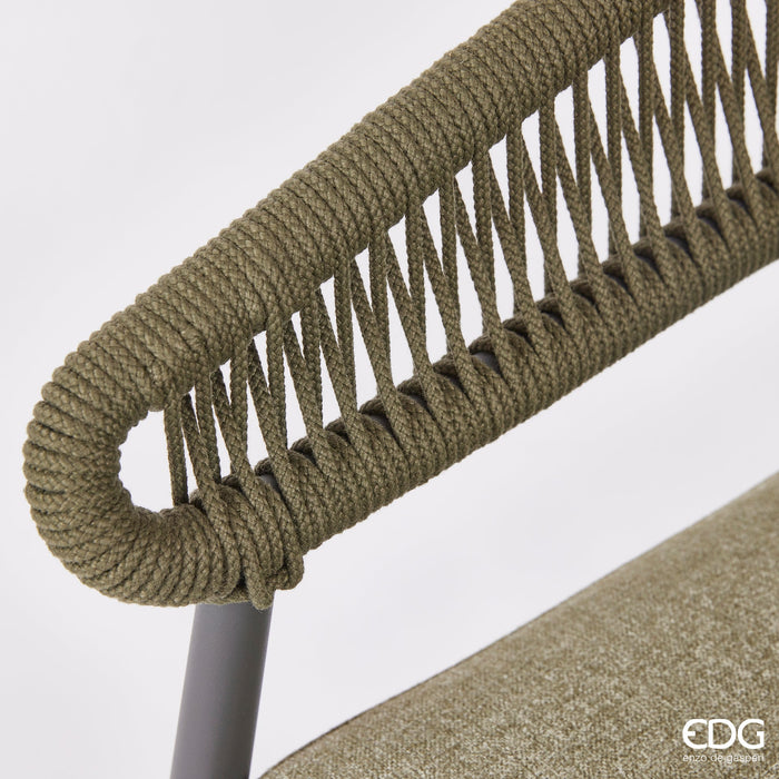 Salotto Esterno da Giardino Capri Verde Oliva