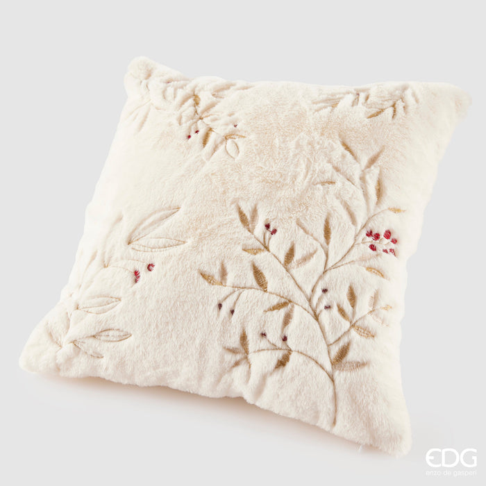 EDG Enzo De Gasperi Cuscino Natalizio Furry 45x45 cm
