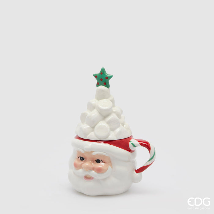 EDG Enzo De Gasperi Tazza Natalizia Babbo Natale H18