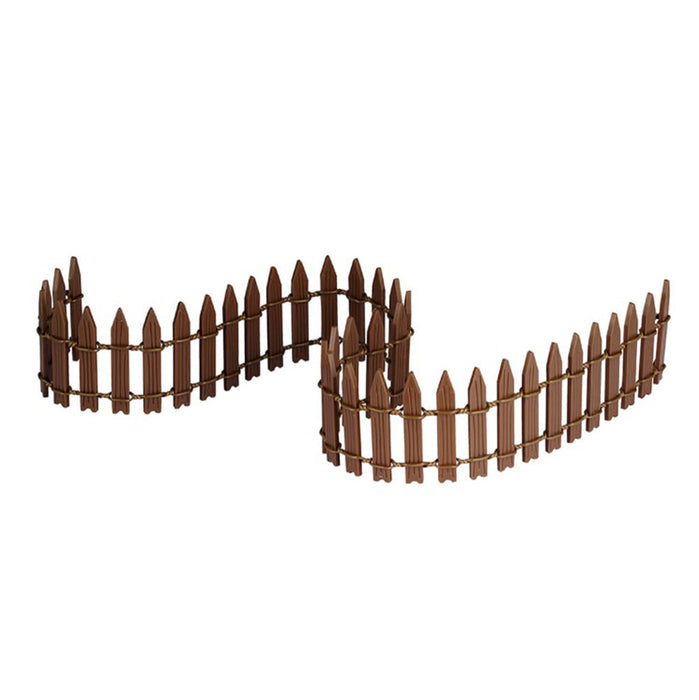 LEMAX Recinzione legno "Wired Wooden Fence" in plastica H4.2 x 47 x 0.4 cm