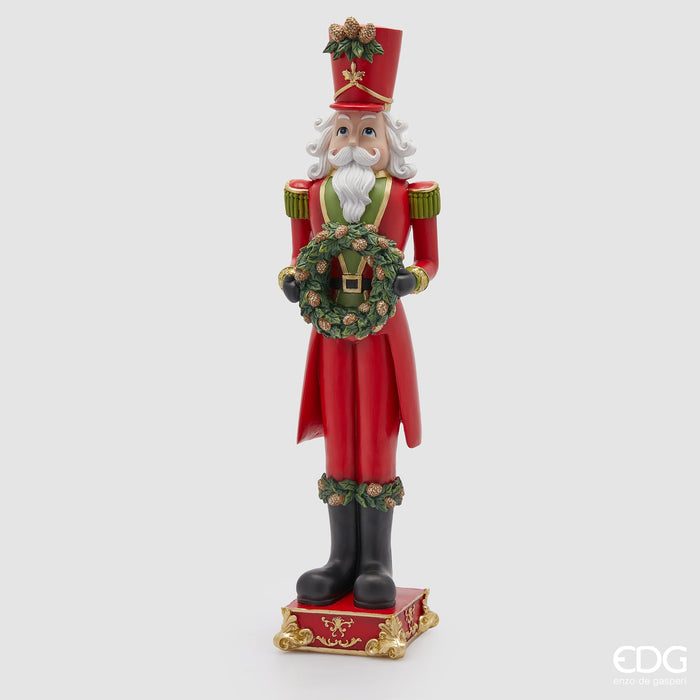 EDG Enzo De Gasperi Decorazione Natalizia Soldatino H60 cm