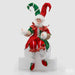 EDG Enzo De Gasperi Decorazione Natalizia Elfo con cappello H90 cm