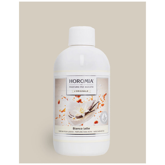 HOROMIA Profumo bucato per lavatrice "Bianco Latte" 500ml