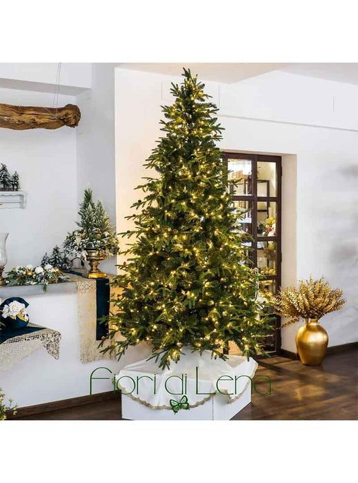 Albero di Natale 180cm con 490 microled - Fiori di Lena