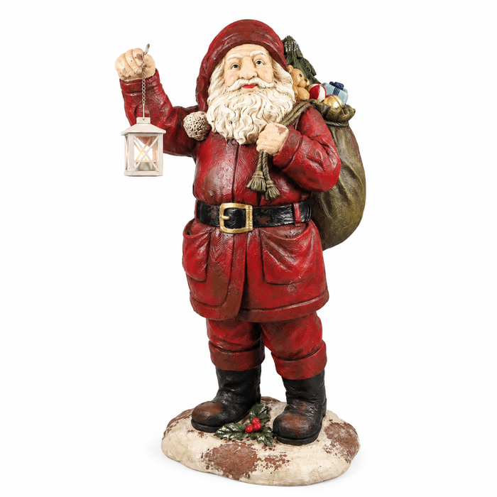 Brandani Babbo Natale con Sacco H76 cm in Resina