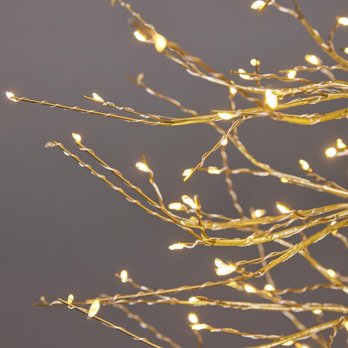 Albero Faggio con base 900 mini led H180 cm Nero - EDG