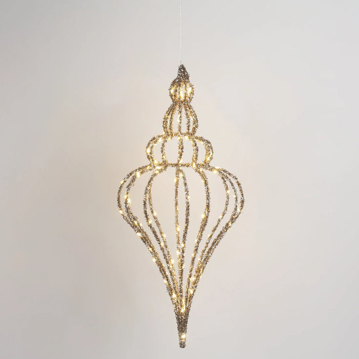 Lampada LED Glitter in Velluto - 3- Fiori di Lena