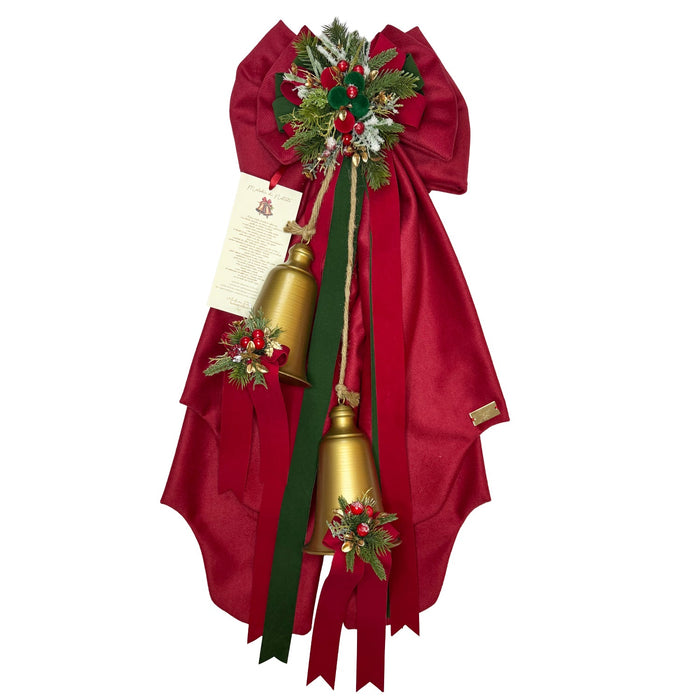 Fiocco Natalizio Special Melodie di Natale 80 cm  - Madame Fioccò