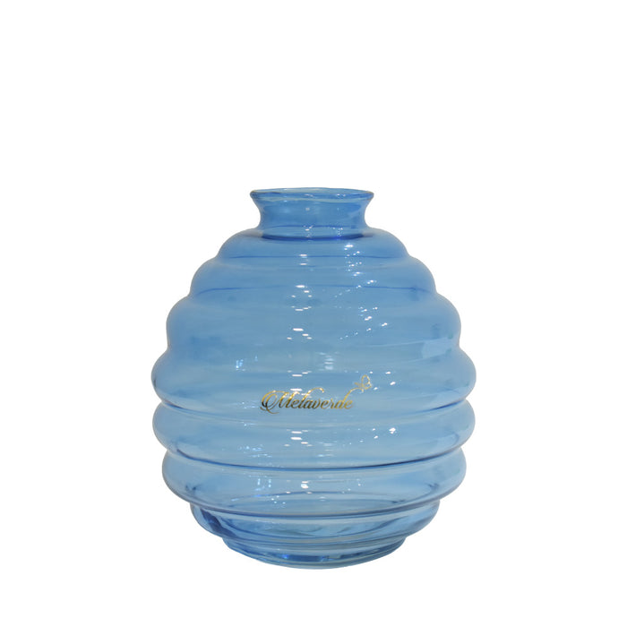 Vaso Nicole Trasperente-Blu