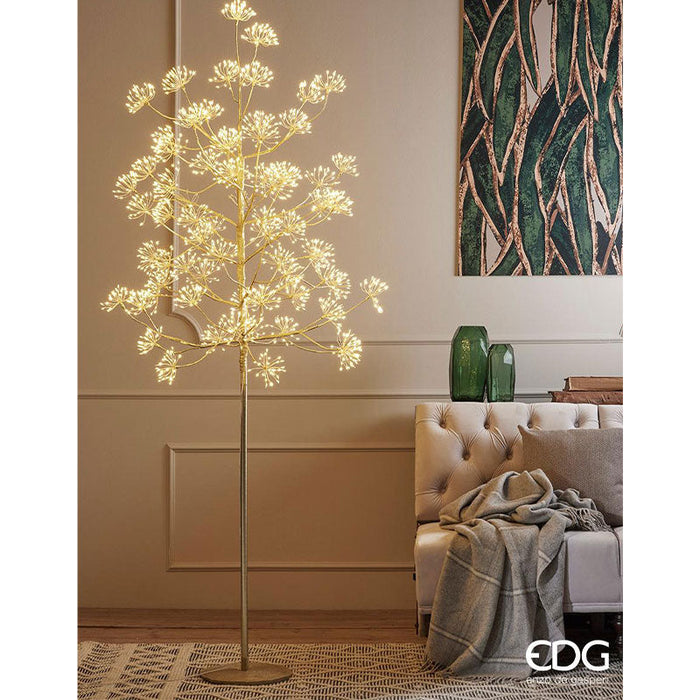 Faggio ciuffi con base 2016 mini led H210 cm - Albero di Natale - EDG