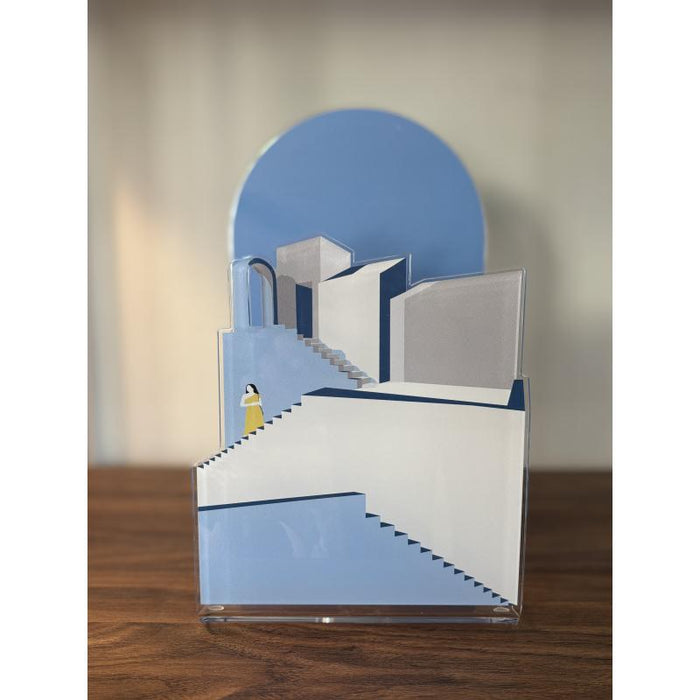 BLOOMING CITY - Vaso Santorini - Azzurro