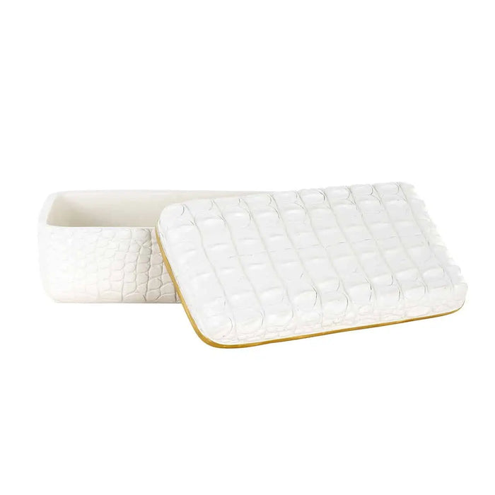 Storage box Cobe white small (White)