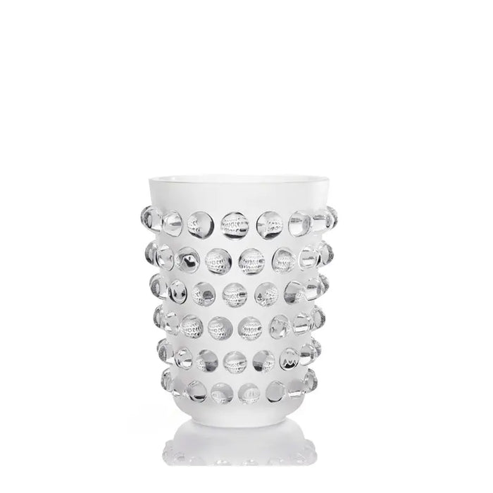 Lalique -  Vaso Millésime Mossi cristallo trasparente