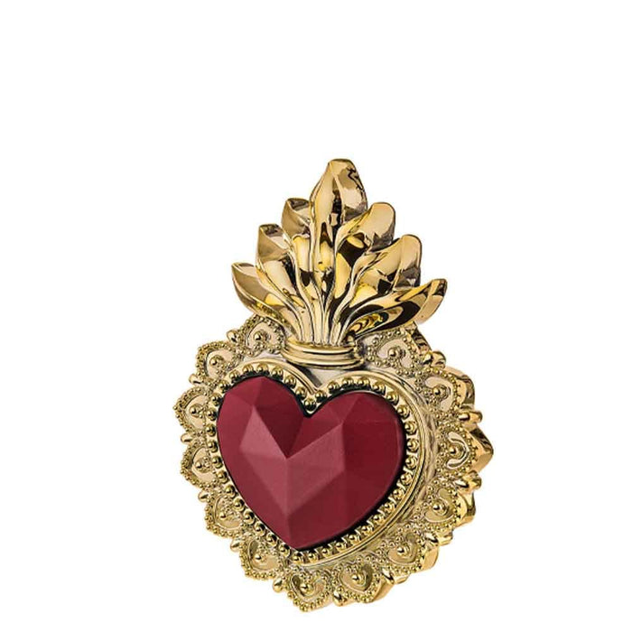 Cuore Ex Voto Rosso-Oro