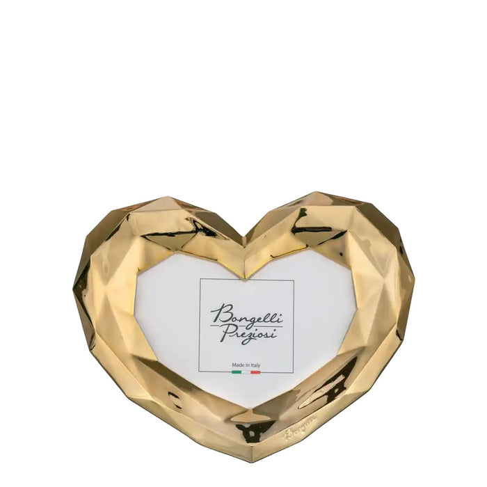 Portafoto Cuori Design Piccola-Oro