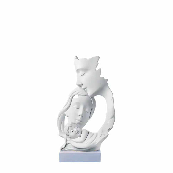Scultura Famiglia Stilizzata H.18-Carta da zucchero