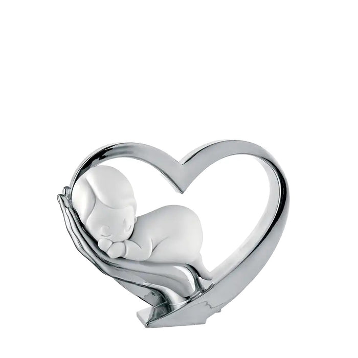 Mano Bimbo Cuore-Argento