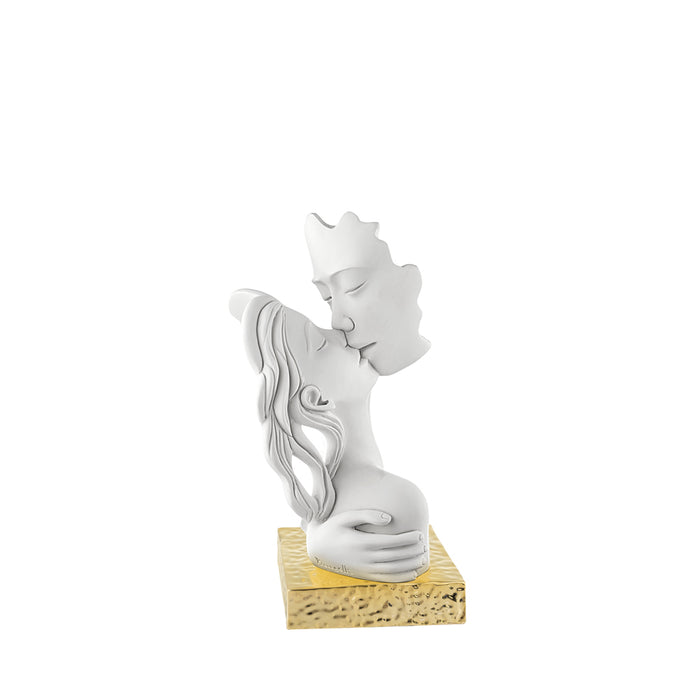 Scultura Bacio H.20-Oro