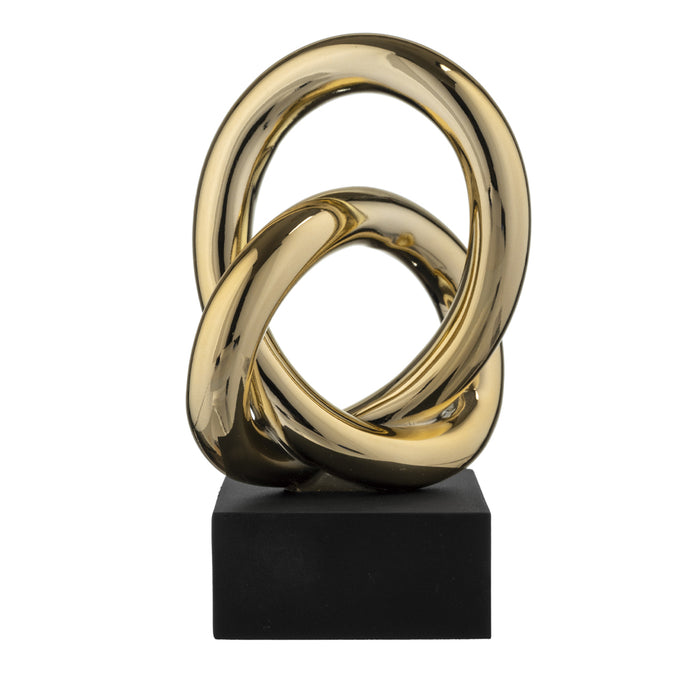 Scultura Nodo Alto-Nero