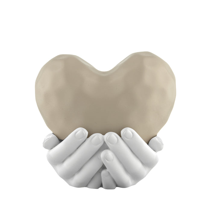 Mano Cuore Liscia 11x10