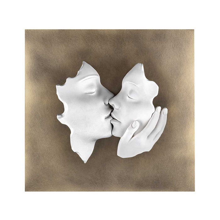 Quadro Bacio 15x15-Invecchiato