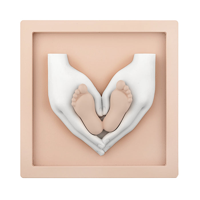 Quadretto Piedini-Rosa