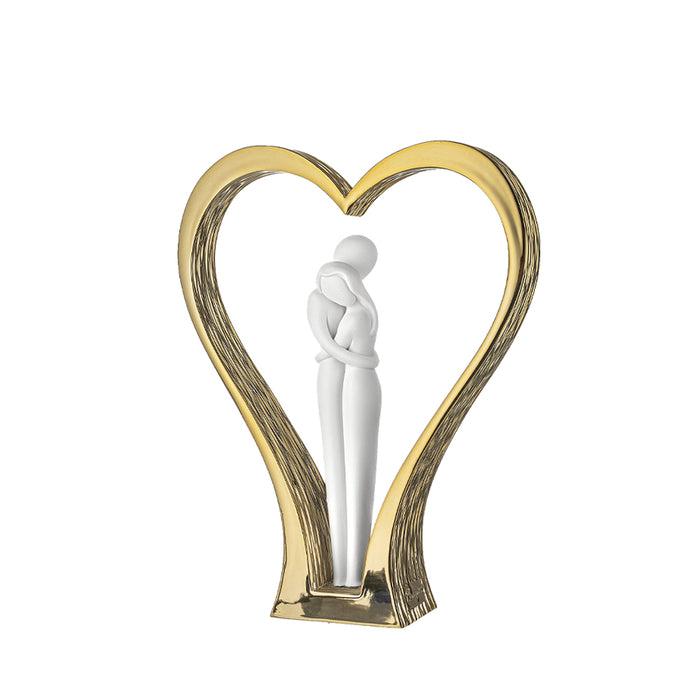 Cuore Abbraccio-Oro