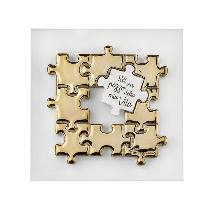 Quadretto Puzzle-Oro