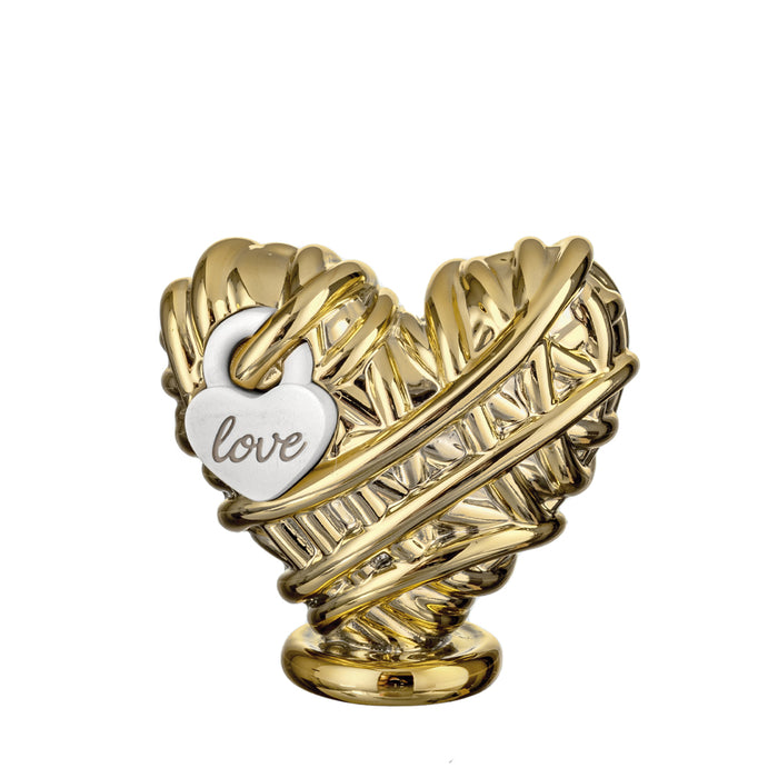 Cuore Lucchetto Love-Oro